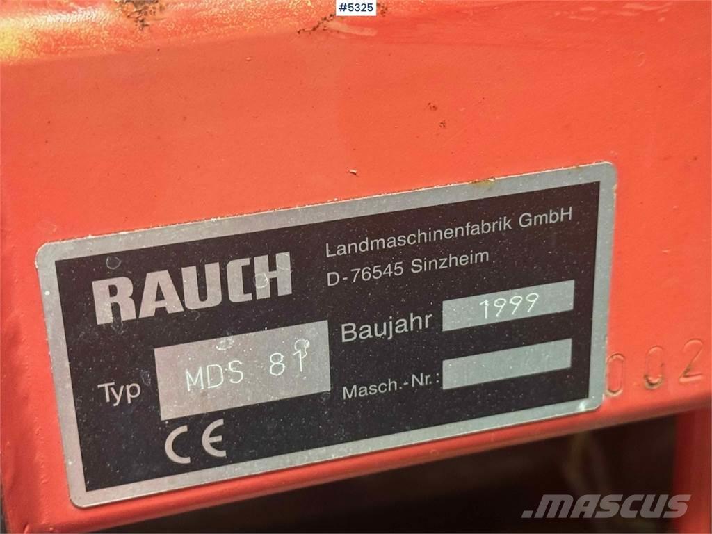 Rauch MDS 81 Såmaskiner