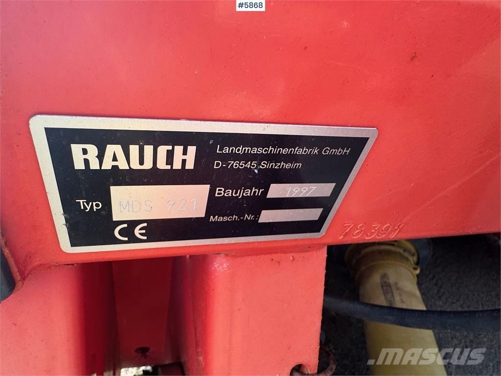 Rauch MDS 921 Såmaskiner