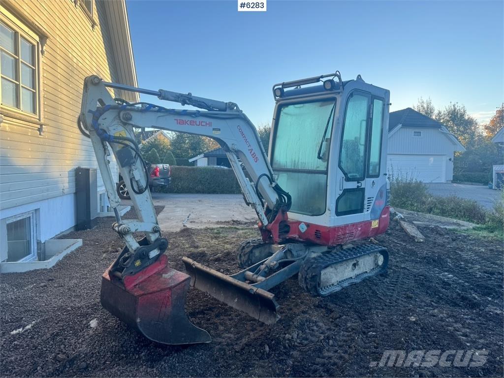 Takeuchi TB219 Beltegraver