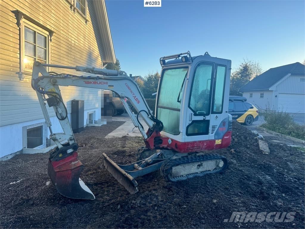 Takeuchi TB219 Beltegraver
