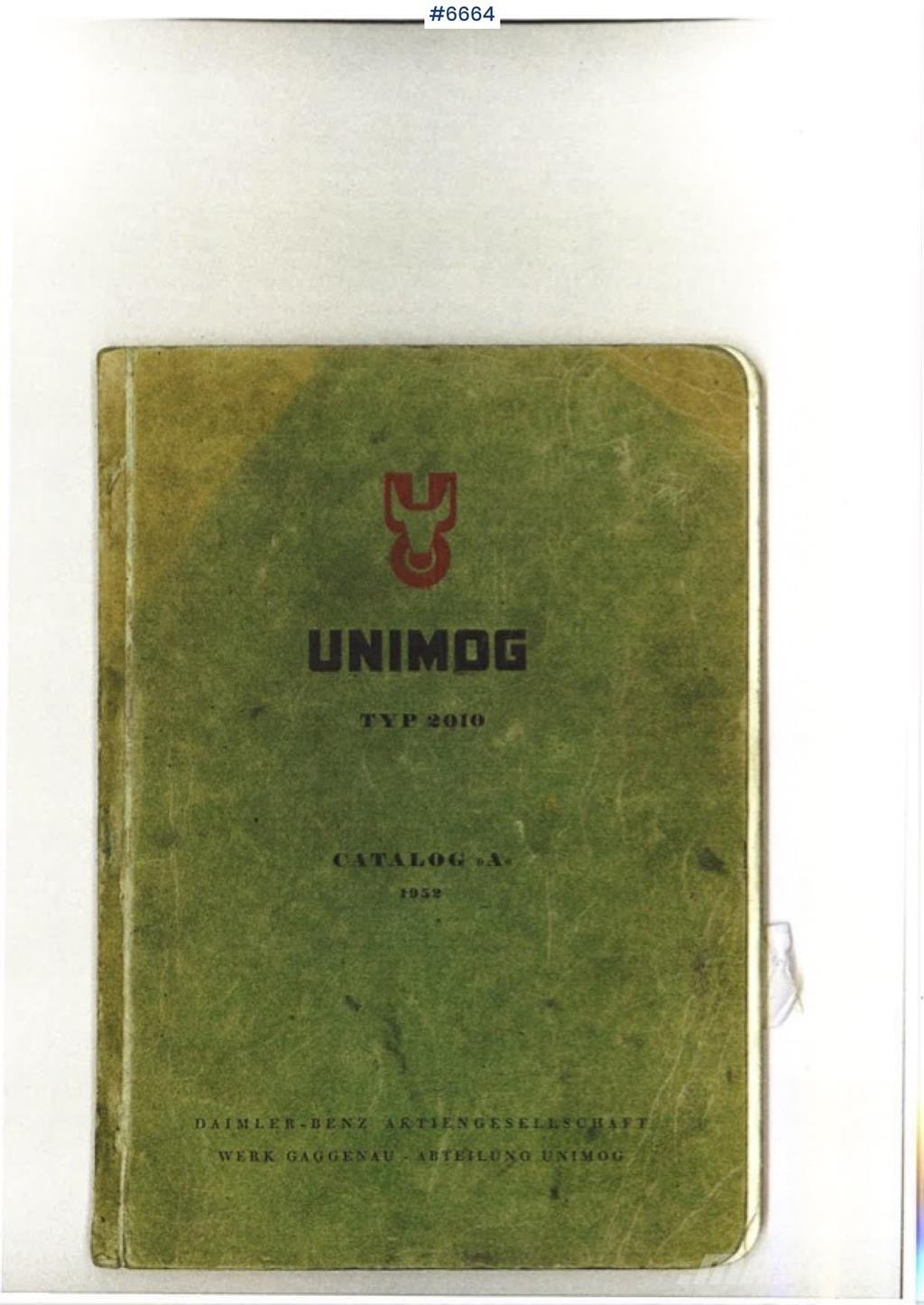 Unimog Typ 2010 Andre lastebiler