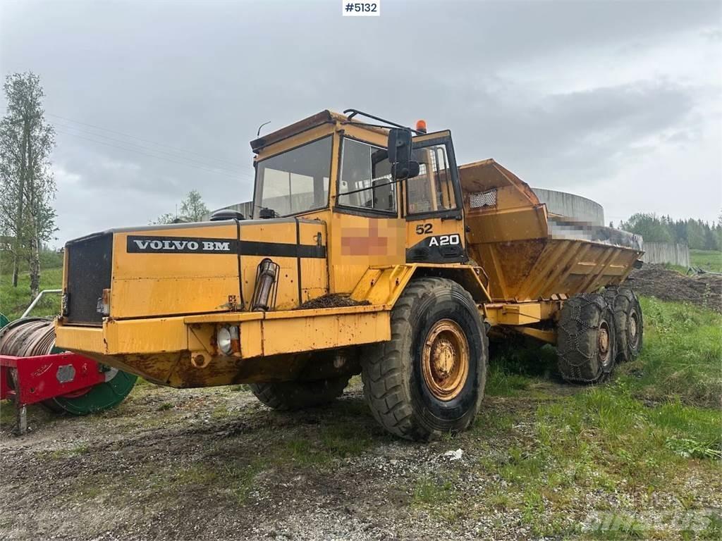Volvo A20 6x4 Mini dumpere