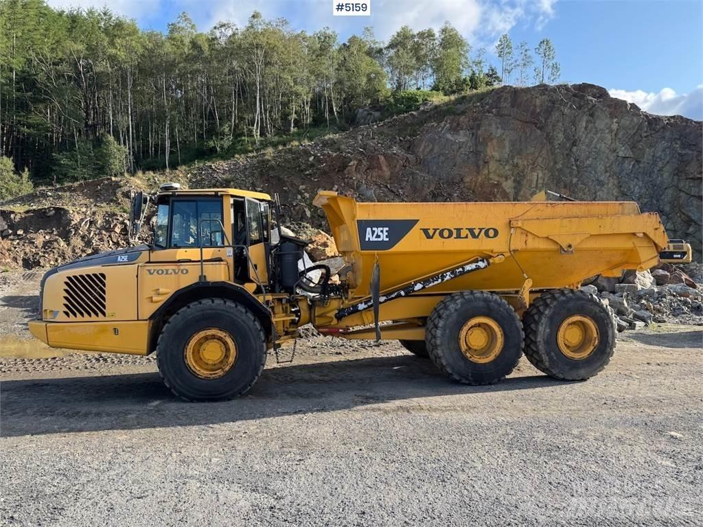 Volvo A25E 6x6 Mini dumpere