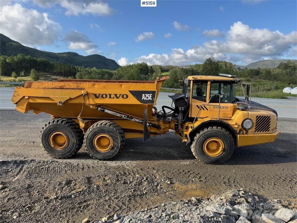 Volvo A25E 6x6 Mini dumpere