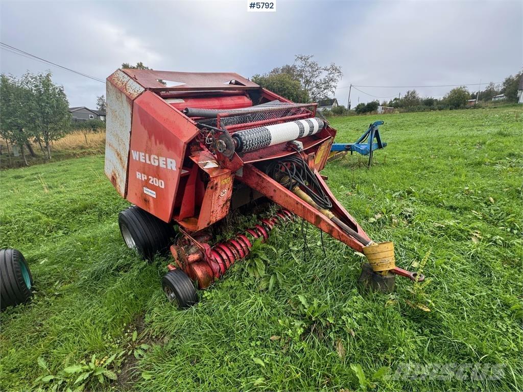 Welger RP 200 Andre gressmaskiner