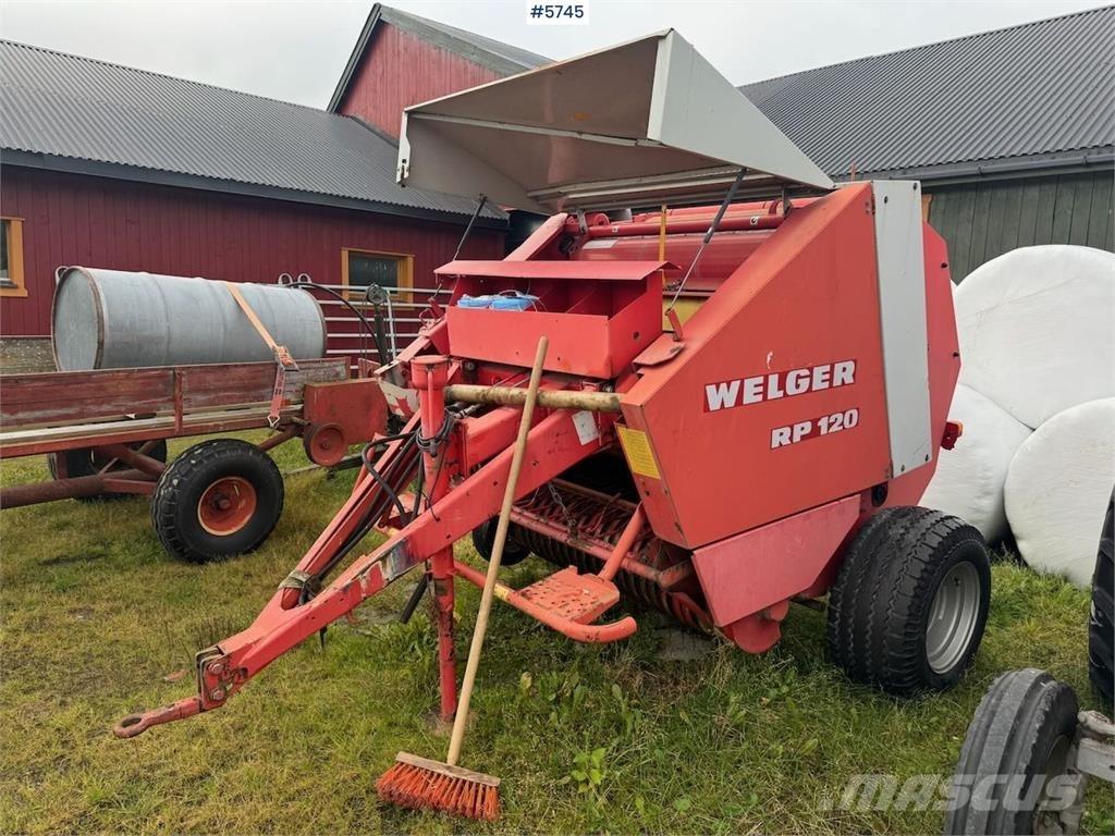 Welger RP120 Andre gressmaskiner