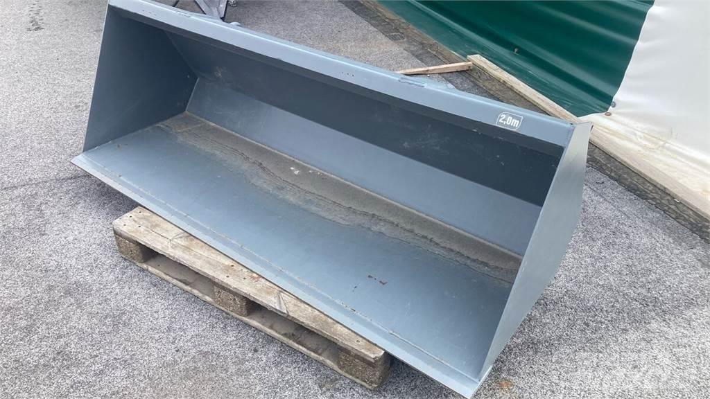  2m Schaufel Frontlaster ektrautstyr