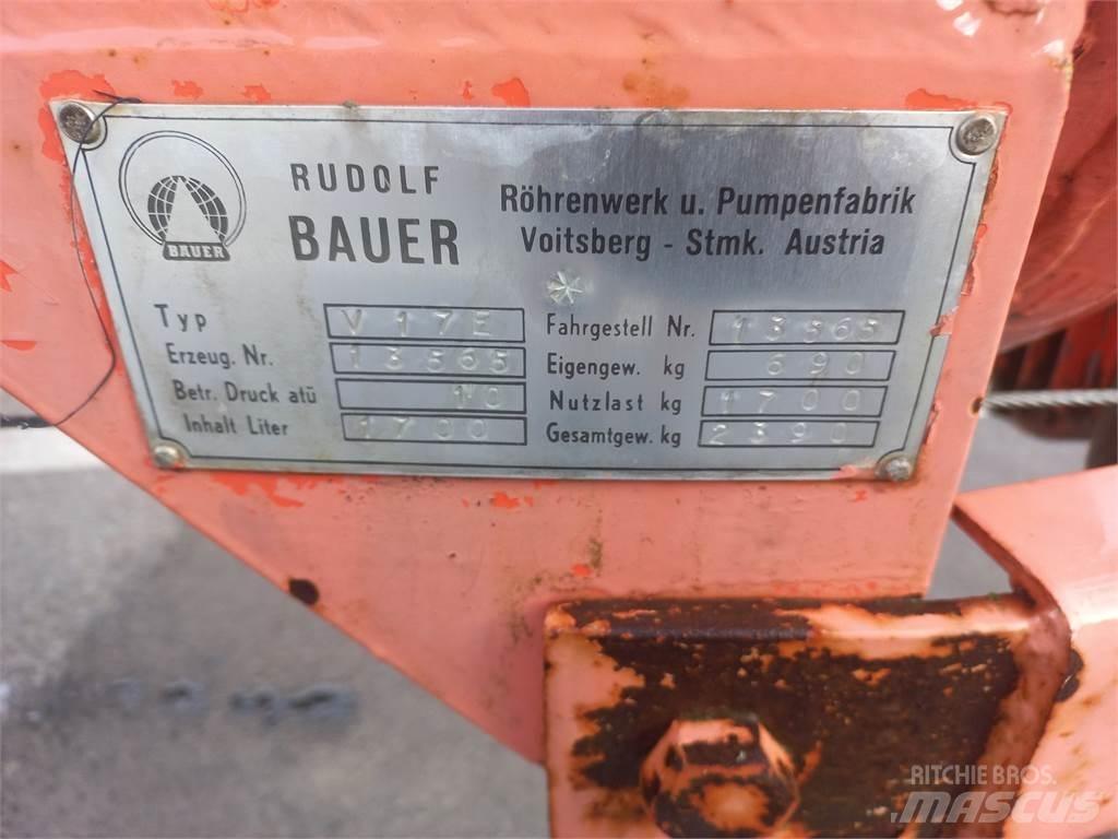 Bauer 1700 Slamtanker