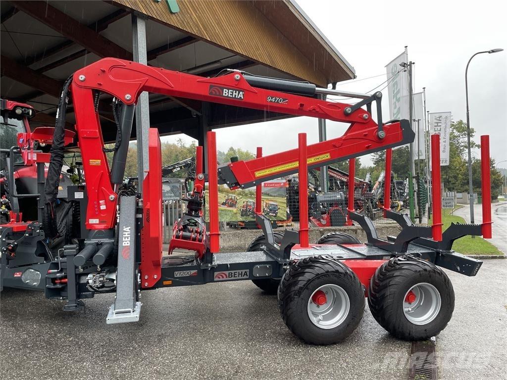 Beha V1200 + 9470 Tømmerhengere