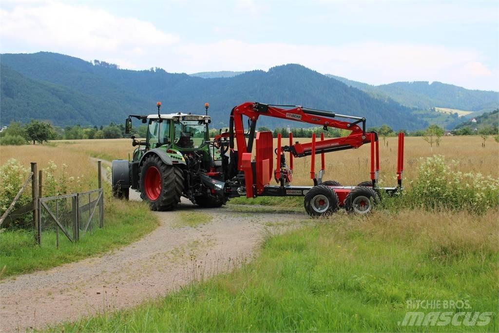 Beha V1200 mit 8870 Tømmerhengere