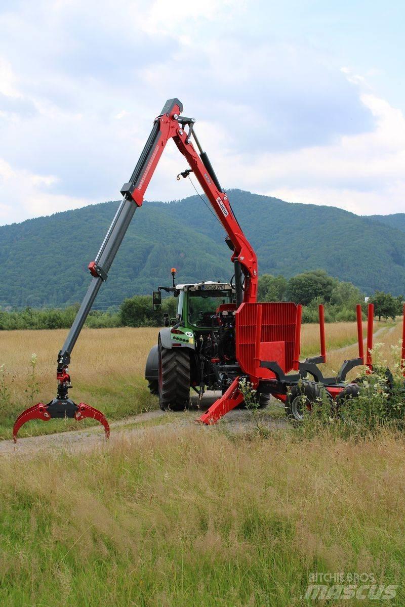 Beha V1200 mit 8870 Tømmerhengere