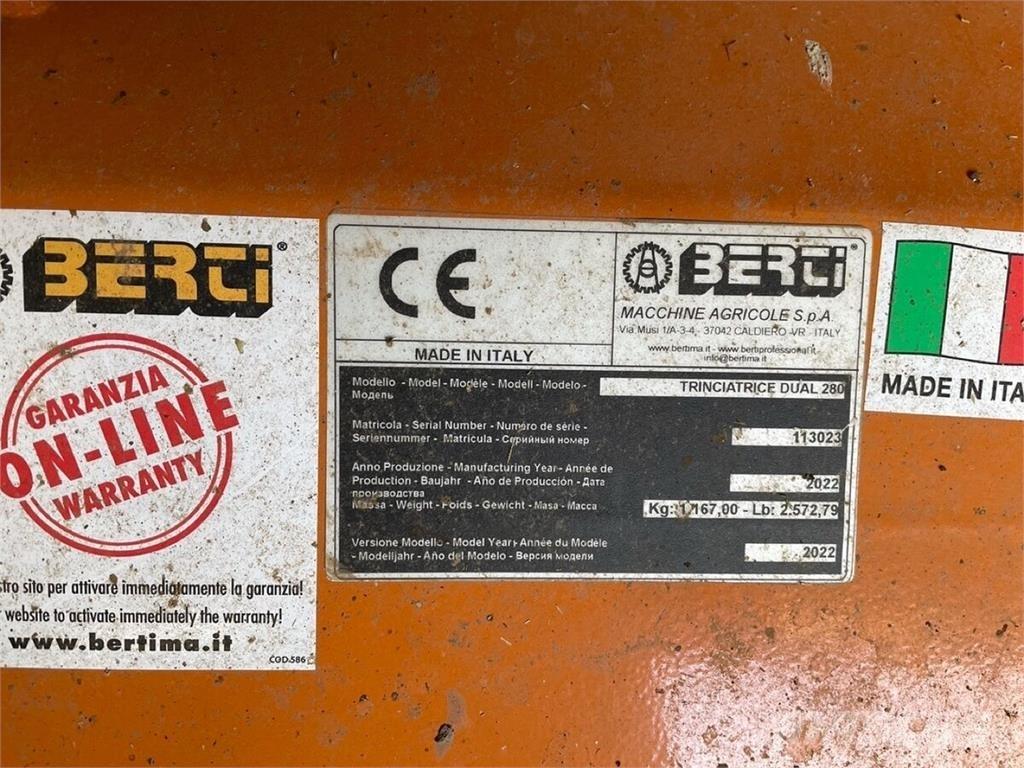 Berti Dual 280 Beitepussere og toppkuttere