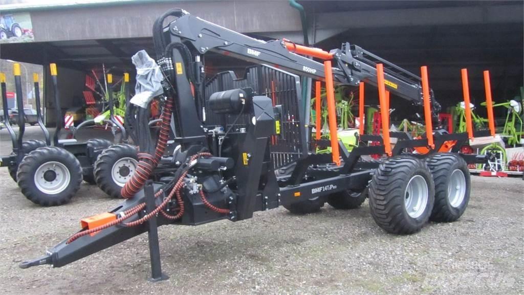 BMF 14T2 + 850 HP Tømmerhengere