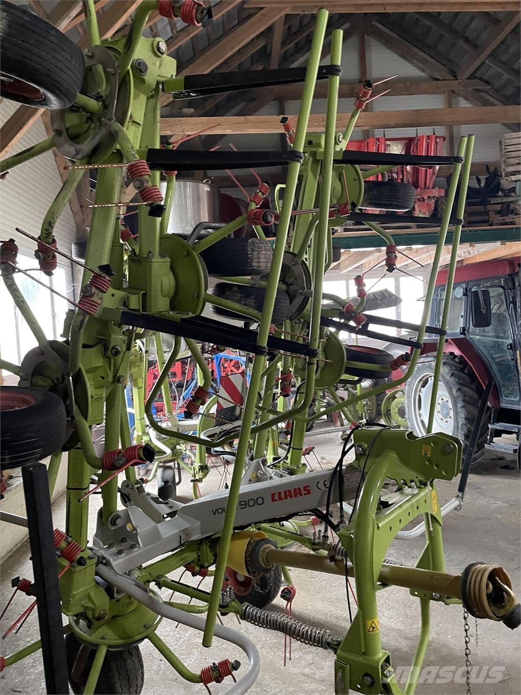 CLAAS Volto 900 Raker og høyvendere