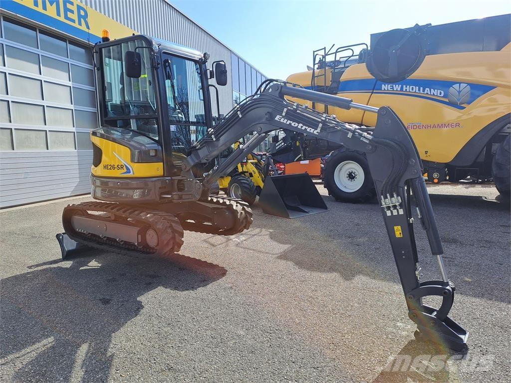 Eurotrac HE26SR Minigravere <7t