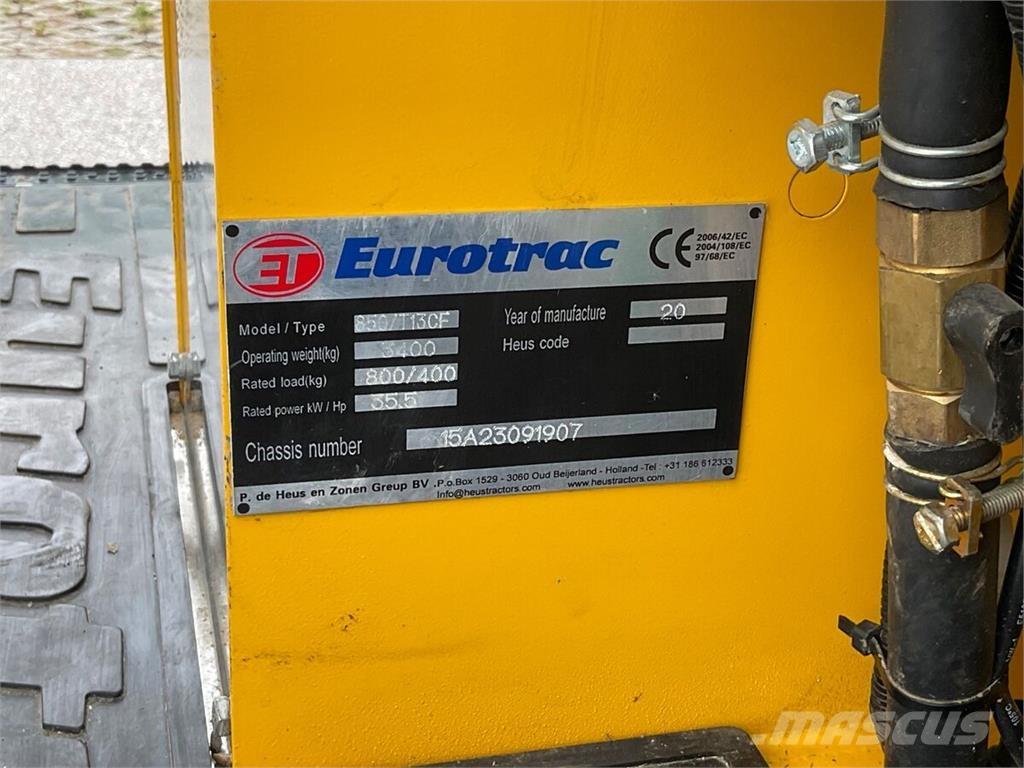 Eurotrac T 13-CF Frontlastere og graveredskap