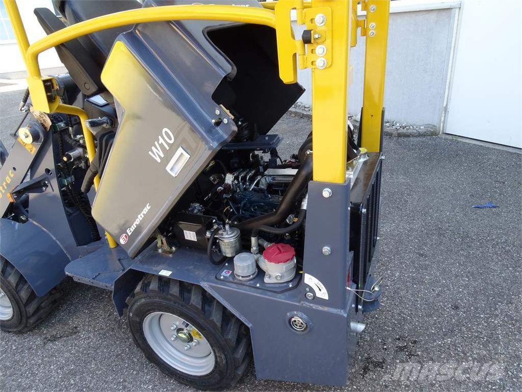Eurotrac W10 Frontlastere og graveredskap