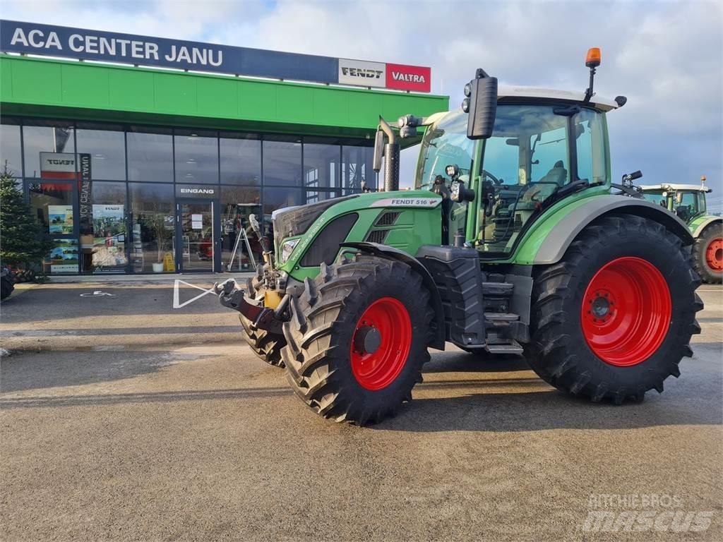 Fendt 516 Vario Traktorer