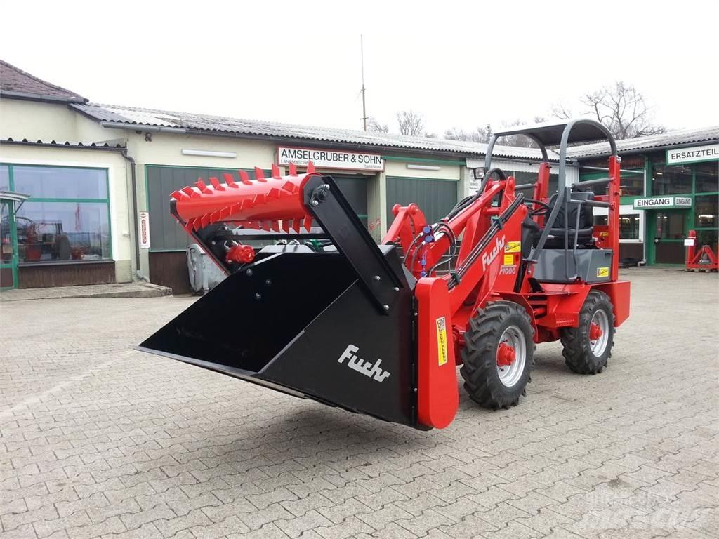 Fuchs F 1000 Frontlastere og graveredskap