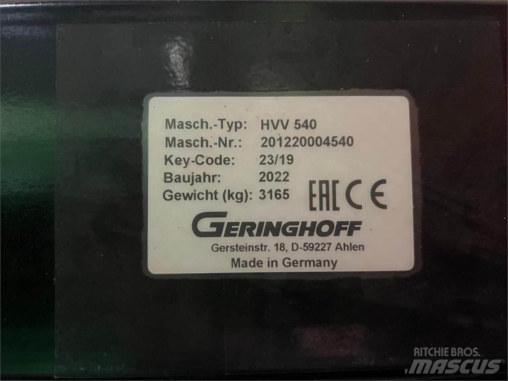 Geringhoff HVV 540 Skurtresker tilbehør