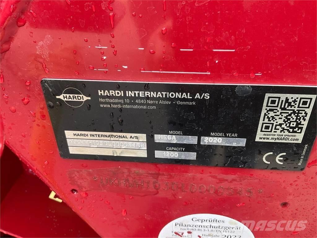 Hardi MEGA 1200 Slepesprøyter