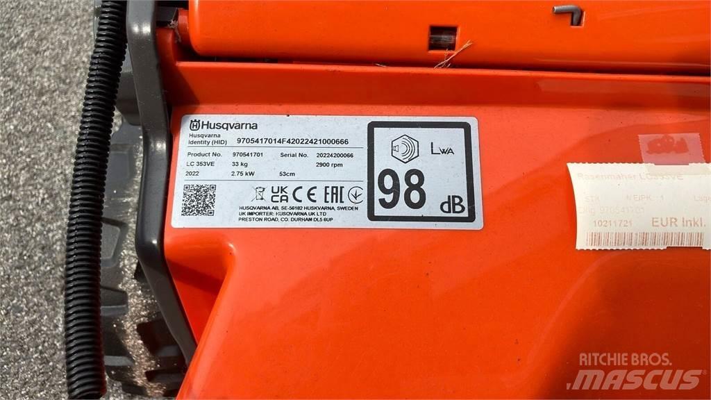 Husqvarna LC 353VE Sitteklippere