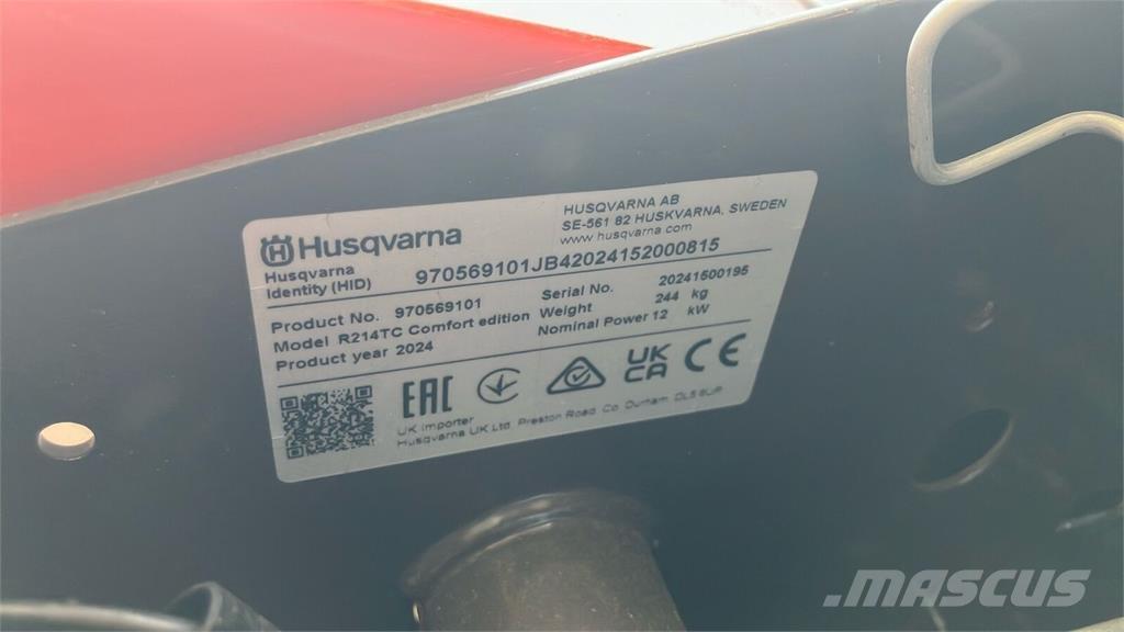 Husqvarna R 214TC Park- og hagemaskiner - Annet
