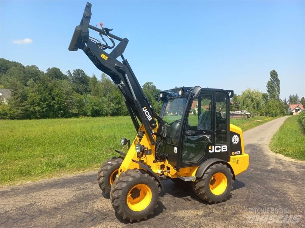 JCB 403 Agri Frontlastere og graveredskap
