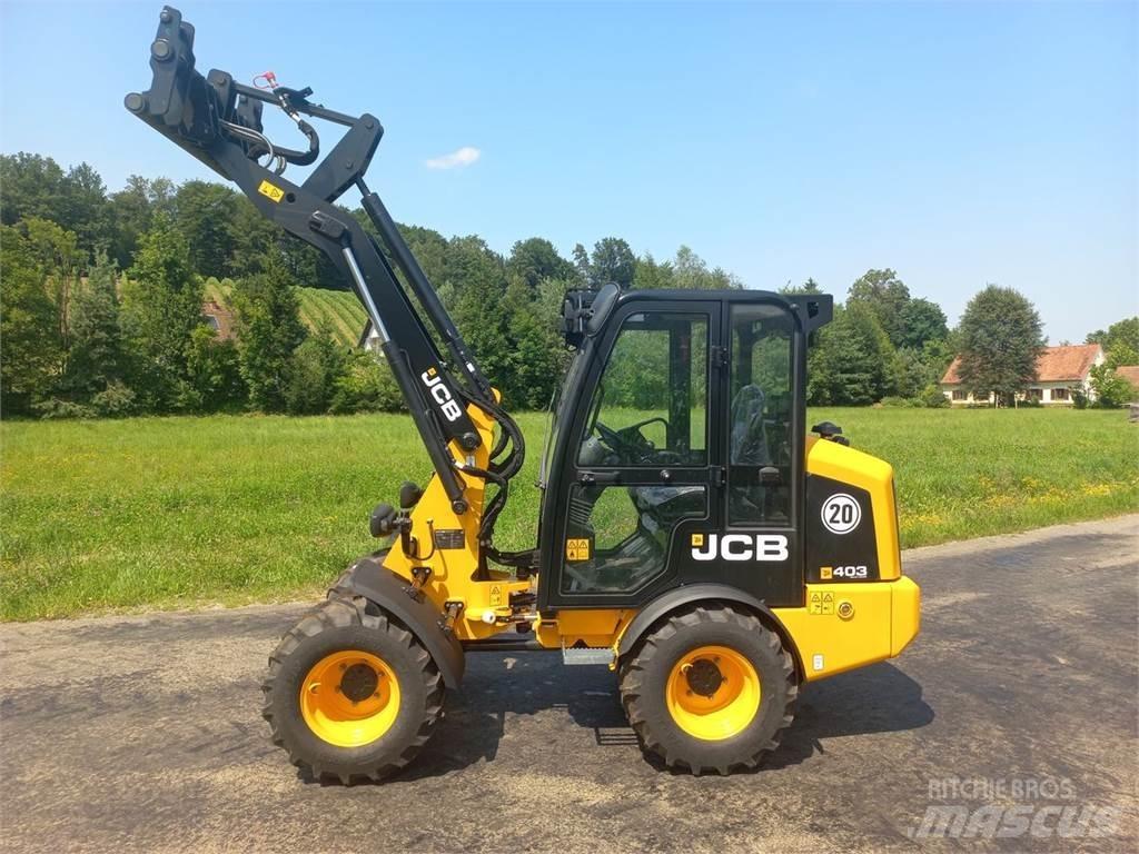 JCB 403 Agri Frontlastere og graveredskap