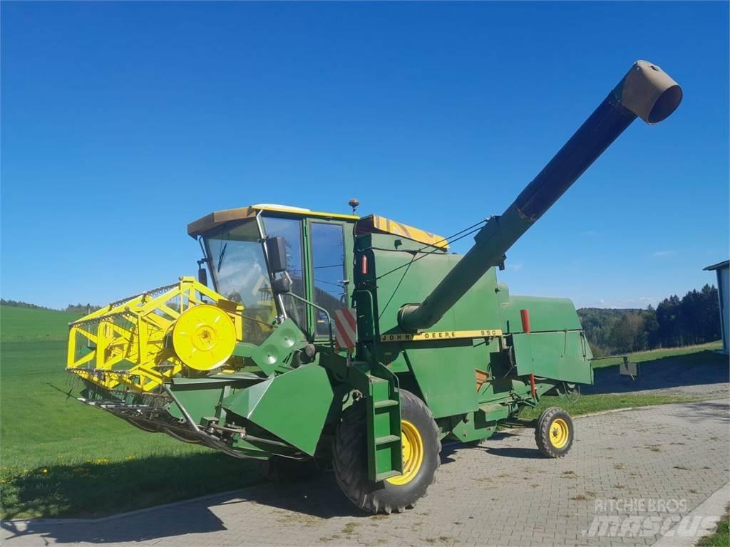 John Deere 950 Skurtreskere