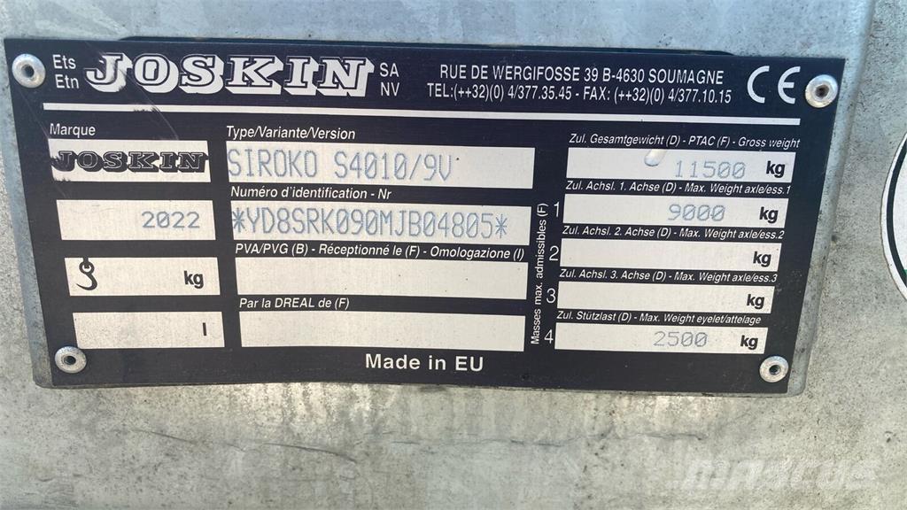 Joskin S4010/9V Gjødselspreder