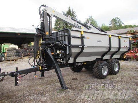 Kesla 124H + 305T Tømmerhengere