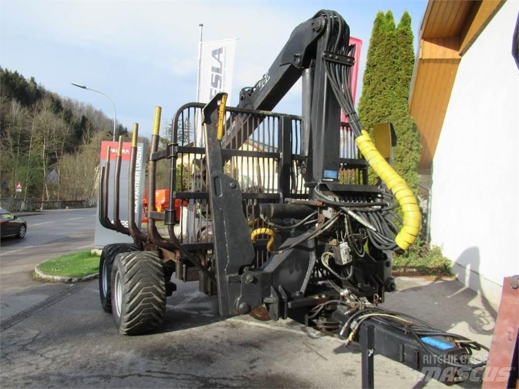 Kesla 12T + F 400 Tømmerhengere