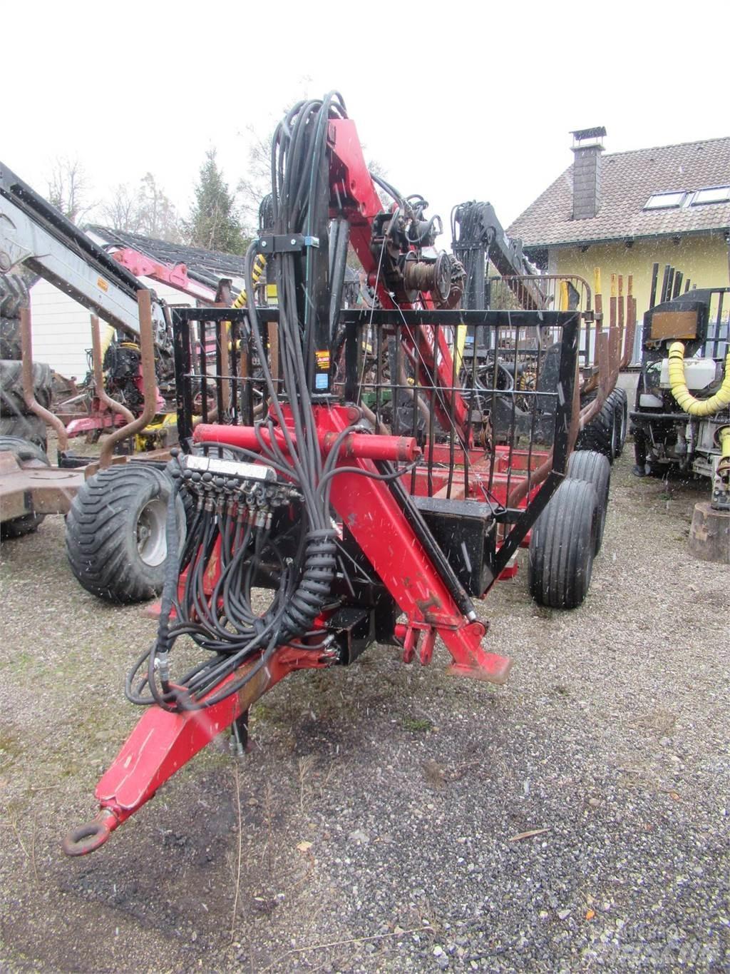 Kesla 2300 + 425 Patu Tømmerhengere