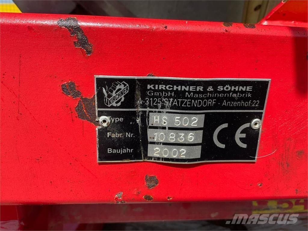 Kirchner HS502 Annet gjødselutstyr
