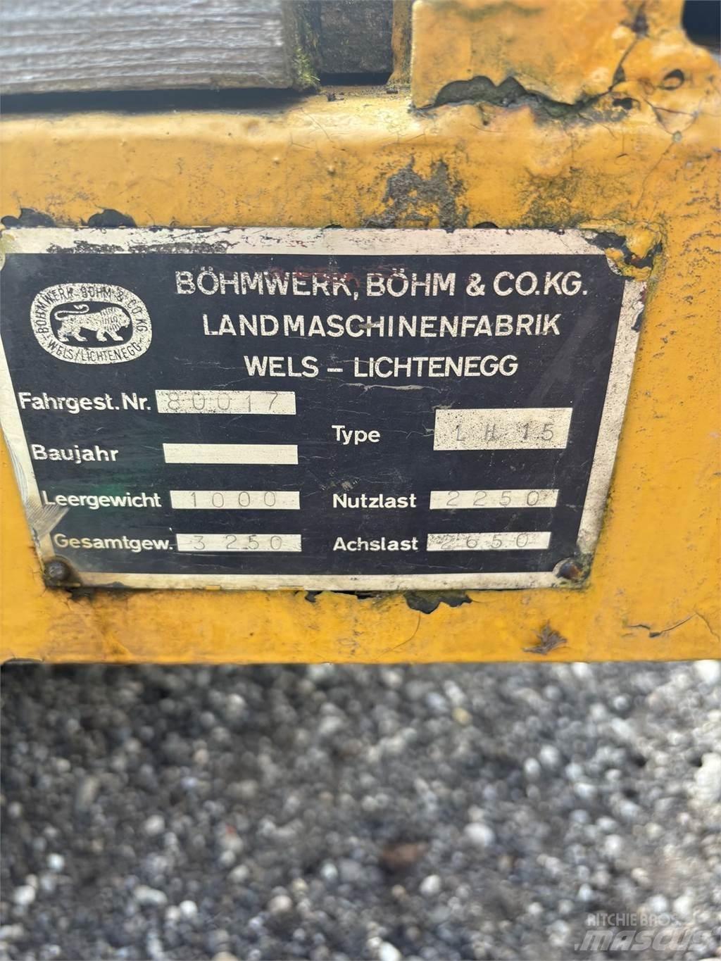  Ködel & Böhm Anhänger Andre Landbrukshengere