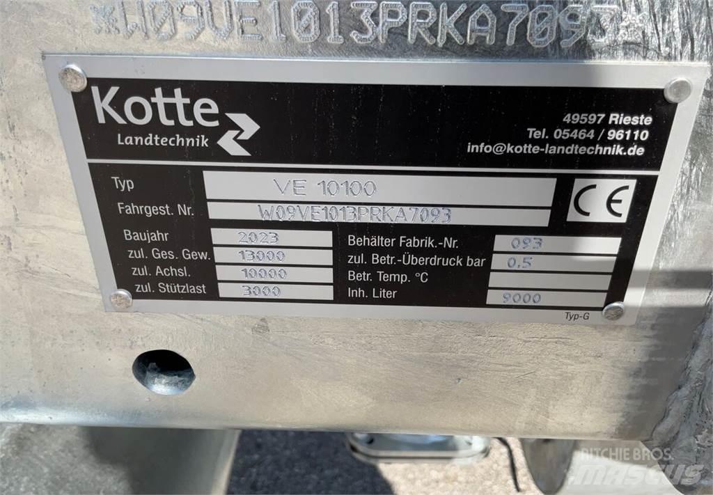 Kotte VE9.500 Slamtanker