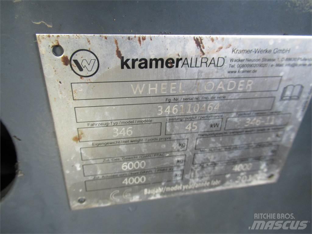 Kramer 750T Frontlastere og graveredskap