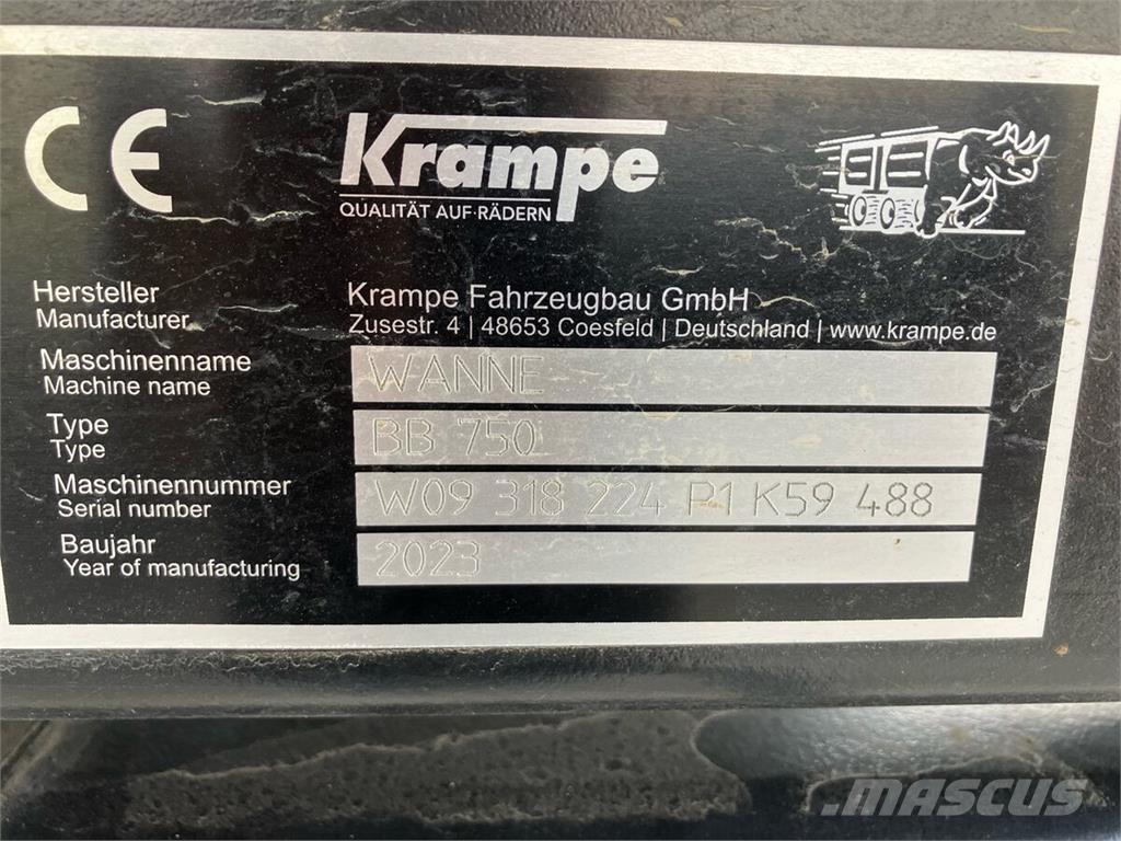 Krampe BigBody 750 Tipphengere