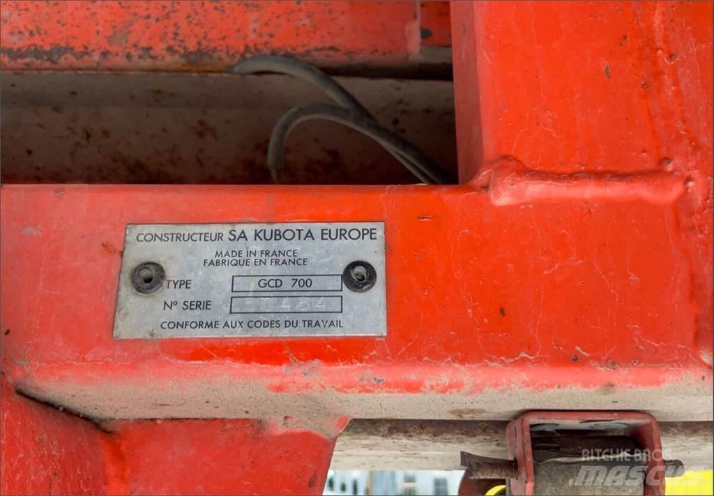 Kubota GCD 700 Park- og hagemaskiner - Annet