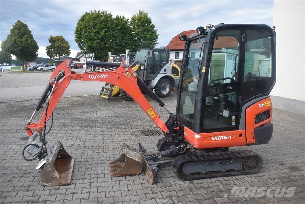 Kubota KX016-4 Minigravere <7t