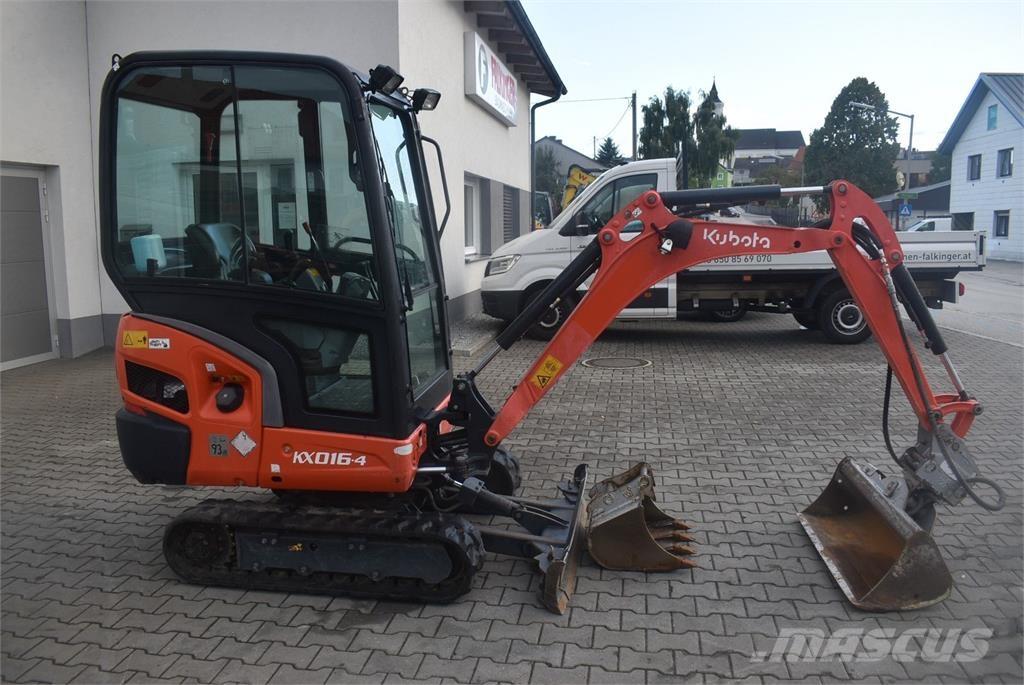 Kubota KX016-4 Minigravere <7t