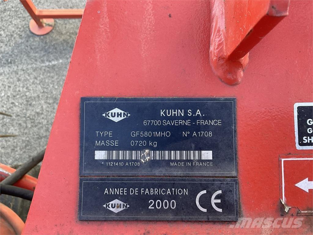 Kuhn GF 5801 MHO Raker og høyvendere