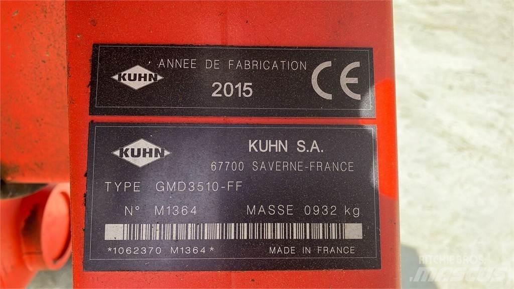 Kuhn GMD 3510 FF Slåmaskiner