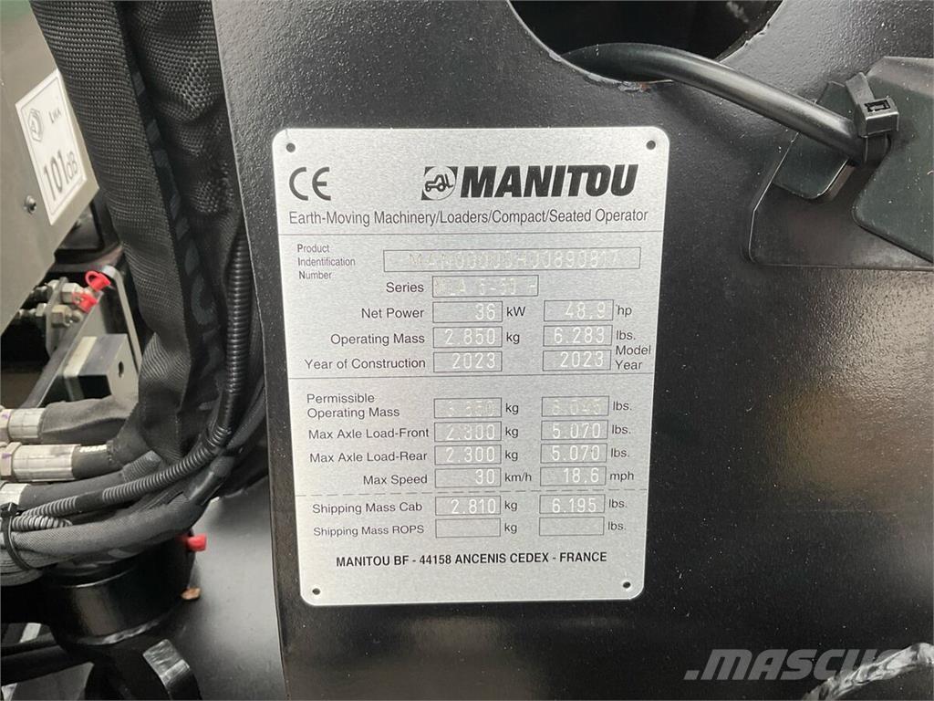 Manitou MLA 5-50 H Frontlastere og graveredskap