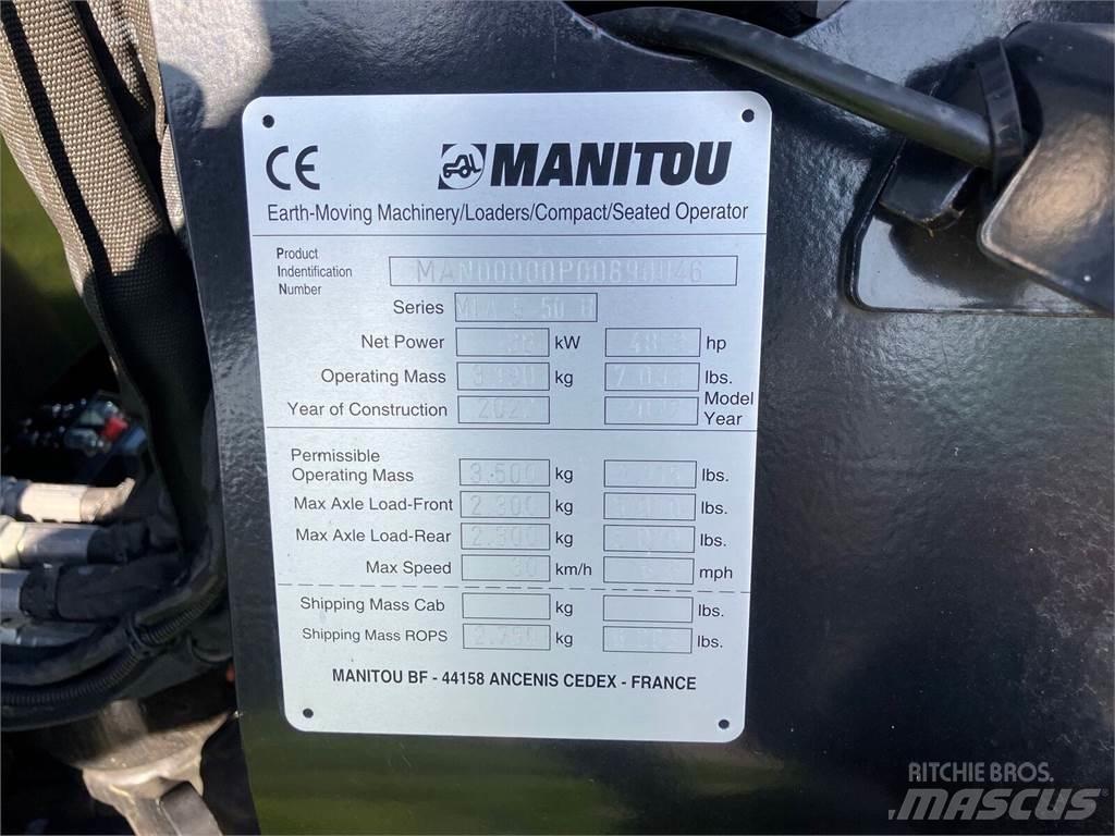 Manitou MLA5-50 Frontlastere og graveredskap