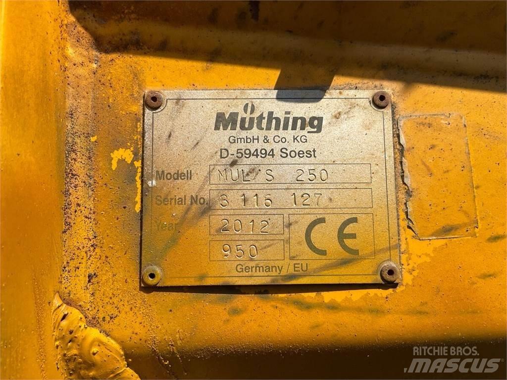 Müthing MUL/S 250 Beitepussere og toppkuttere