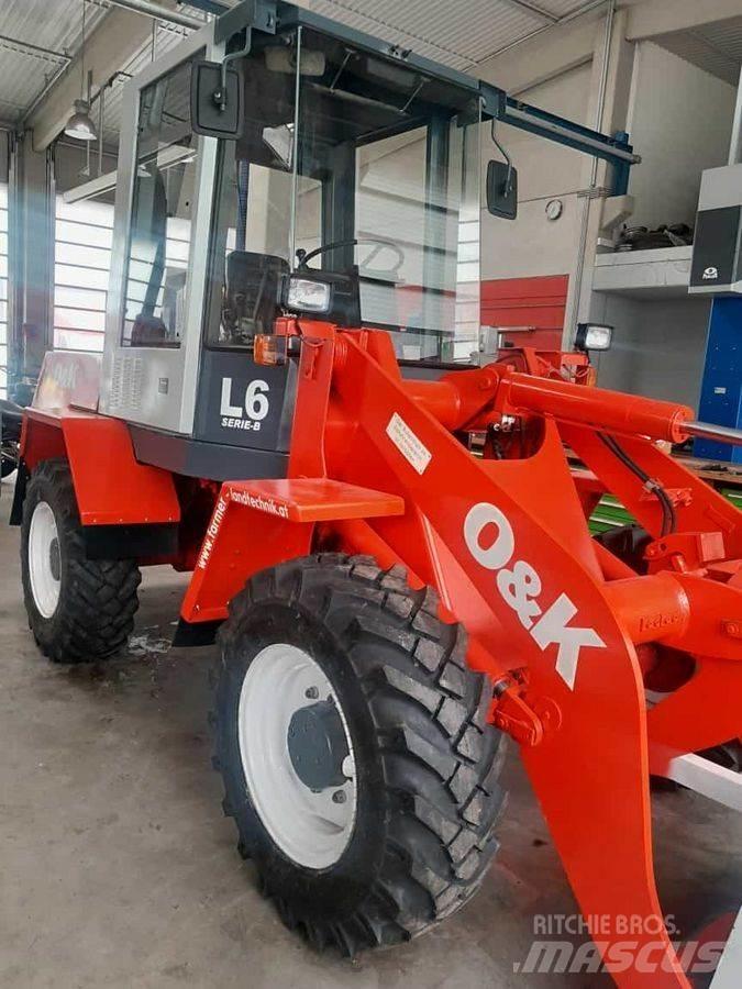 O&K 6-3 Frontlastere og graveredskap