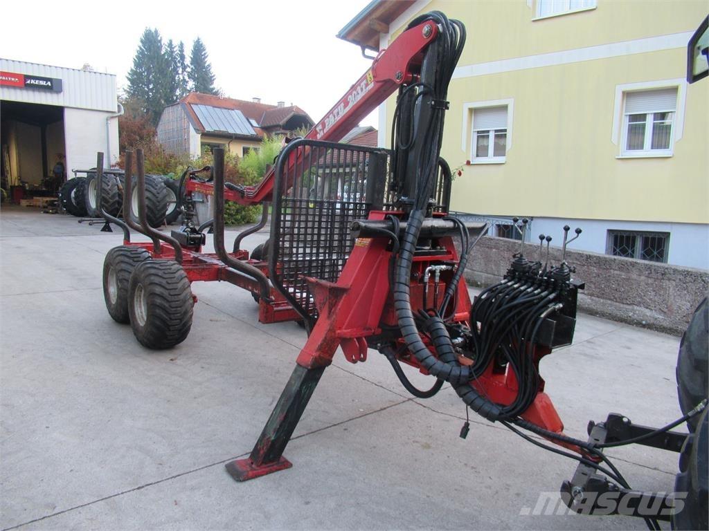 Patu 8T + 203T Tømmerhengere
