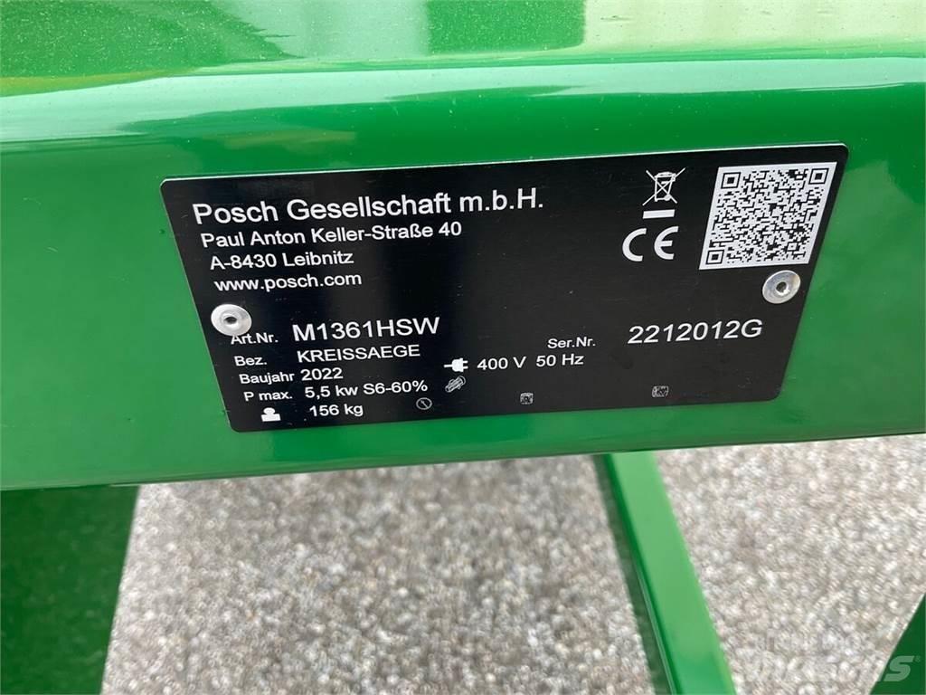 Posch M1361HSW Skogsmaskiner - Annet